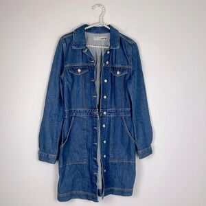 TopShop Moto Denim Jacket SIZE 8